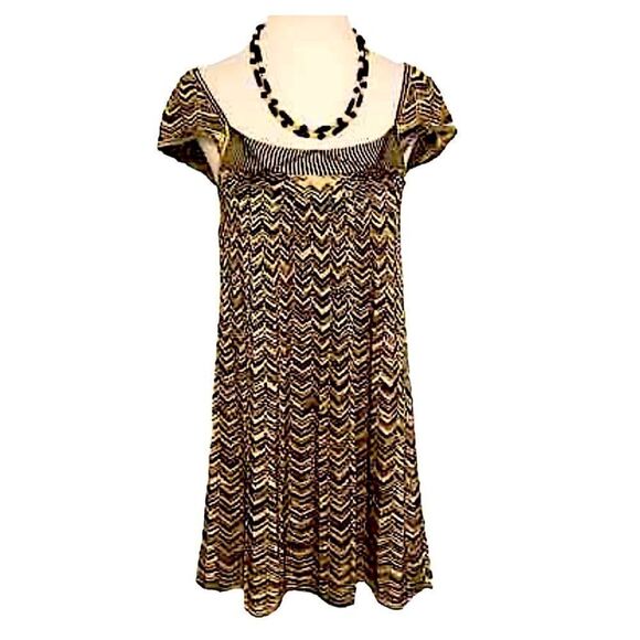 Chevron Patterned Dress - Picture 1 of 12